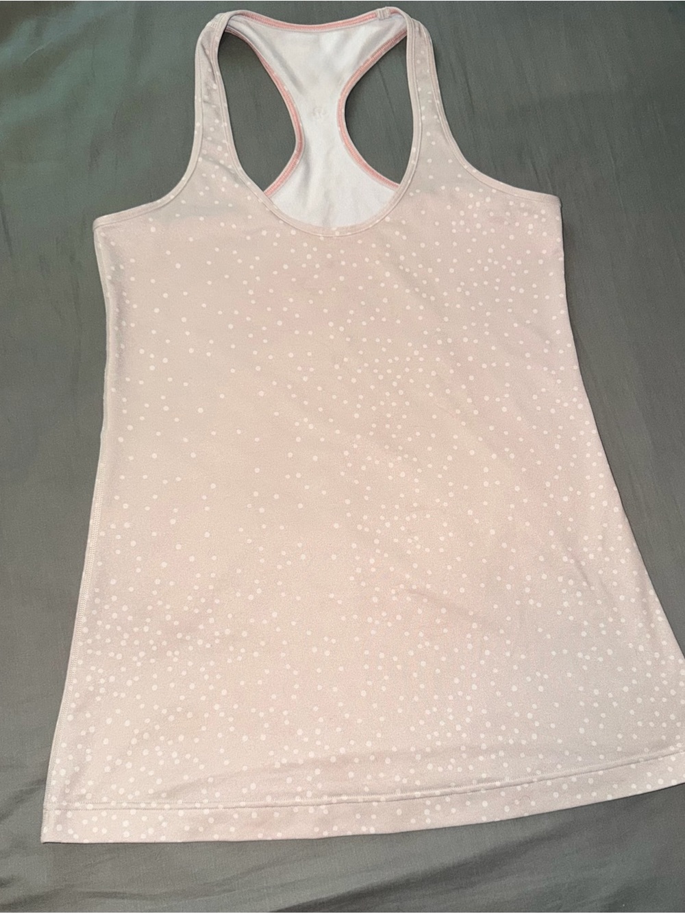 lululemon athletica Polka Dot Racerback Tank
